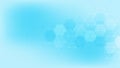 Abstract technology or medical background with hexagons shape pattern. Concepts and ideas for healthcare technology Royalty Free Stock Photo