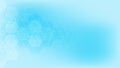 Abstract technology or medical background with hexagons shape pattern. Concepts and ideas for healthcare technology Royalty Free Stock Photo
