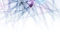 Abstract technology particle. Virtual molecule background. Computer generated for business solution and presentation