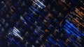 Abstract technology programming code background of software developer. Animation. Computer scriptor or software concept. Royalty Free Stock Photo