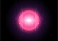 Abstract technology red energy, futuristic digital background