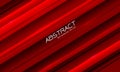Abstract technology red speed light dynamic geometric design modern futuristic background vector Royalty Free Stock Photo