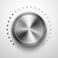 Abstract Technology Volume Knob Royalty Free Stock Photo