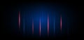 Abstract template blue stripes line pattern with red effect. Futuristic digital technologyr background Royalty Free Stock Photo