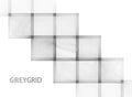 Gray grid on a white background Royalty Free Stock Photo