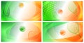 Abstract tennis backgrounds