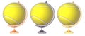 Abstract tennis ball Globe