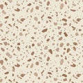Abstract terrazzo pattern featuring an array of irregularly shaped Royalty Free Stock Photo