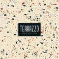 Abstract terrazzo tiles pattern background