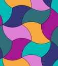 Abstract tessellated seamless pattern