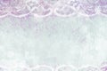 Abstract text background with lace.