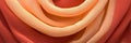 Abstract Texture Backdrop Featuring Flowing Waves with Vibrant Peach Red Color Harmony and Elegance Royalty Free Stock Photo