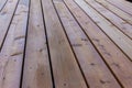 Abstract texture background of cedar deck boards Royalty Free Stock Photo