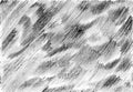 Abstract texture background. Diagonal pencil strokes. Black, gray, white color.