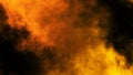 Abstract texture background.fire flame.Explosion of orange powder, smoke background Royalty Free Stock Photo