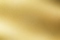 Abstract texture background, glowing golden stainless steel plate Royalty Free Stock Photo