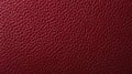 Abstract texture background, red genuine leather close-up. Copy space, rich, elegant style, leather pattern. Royalty Free Stock Photo