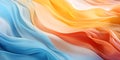 Abstract texture background, wavy multicolored pattern of acrylic paint