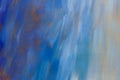 Abstract texture blue sky oil painting background. Closeup macro Hand drawn artwork. Royalty Free Stock Photo