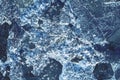 Abstract texture broken ice of blue color Royalty Free Stock Photo