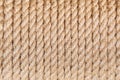 abstract texture of brown jute rope Royalty Free Stock Photo