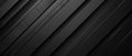 Abstract texture dark black anthracite gray grey background banner with 3d geometric striped stripes Generative AI