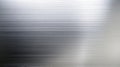 Shiny Brushed Metal Texture With Horizontal Grain Reflects Light Royalty Free Stock Photo