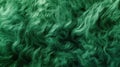 Abstract Texture of Green Sheep Wool. Embodying the Spirit of Saint Patrick\'s Day. Symbolizing Luck and Celebration