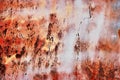 Abstract texture of grunge wall rusty iron wallpaper