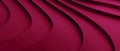 Abstract texture magenta pink background banner panorama long with 3d geometric waving waves curves, AI