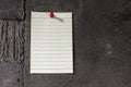 Abstract texture notebook made of handmade paper Royalty Free Stock Photo