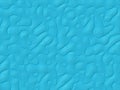 Abstract texture for organic, pattern, fabric, wallpaper, backdrop and background. Blue. Royalty Free Stock Photo