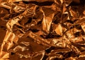 Abstract texture pattern metallic paper using as a background or wallpaper. Metal aluminum foil shiny and reflector