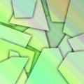 Abstract texture with polygons in flowing pastel colors