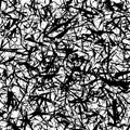 Abstract texture with random, chaotic lines in tangled, jumbled Royalty Free Stock Photo