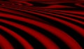 Abstract texture with red curved lines on a black background. Dark illustration Royalty Free Stock Photo