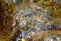 Abstract texture river creek stream, water on rock Royalty Free Stock Photo
