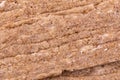 Abstract texture unleavened bread matzo macro shot background at close range Royalty Free Stock Photo