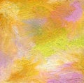 Abstract textured acrylic and oil pastel hand painted background Royalty Free Stock Photo