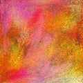 Abstract textured acrylic and oil pastel hand painted background Royalty Free Stock Photo