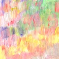 Abstract textured acrylic and watercolor hand painted background Royalty Free Stock Photo