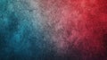Abstract Textured Background with Dynamic Blue and Red Gradient. Rough Grunge Surface Design Element Royalty Free Stock Photo
