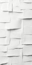 Abstract White Textured Background with Layered Rectangular Shapes Royalty Free Stock Photo