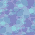 Abstract textured luid seamless pattern in blue