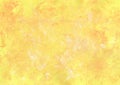 Abstract textured yellow background with liquid colors