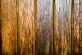 Abstract Textures: Aging Varnished Wood Slats of a Gate