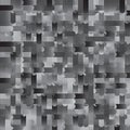Abstract tile background. Noise structure with gray tiles Royalty Free Stock Photo