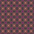 Abstract tileable regular ornamental mosaic