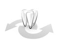 Abstract tooth symbol