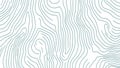 Abstract topographic contour lines background. Irregular curved lines pattern forms texture. Great backdrop for science